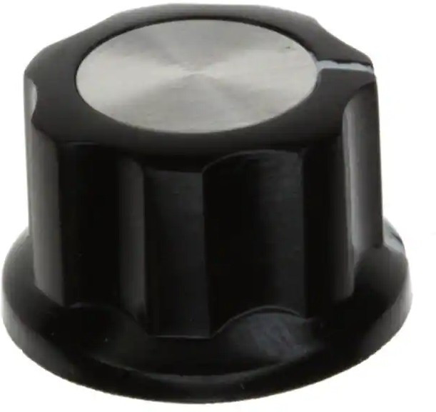 PKES70B1/4, Ручка, Круглый Вал, 6.35 мм, Фенольный Полимер, Fluted with Indicator Line, 21.7 мм, PKES PKES70B1/4, Ручка, Круглый Вал, 6.35 мм, Фенольный Полимер, Fluted with Indicator Line, 21.7 мм, PKES