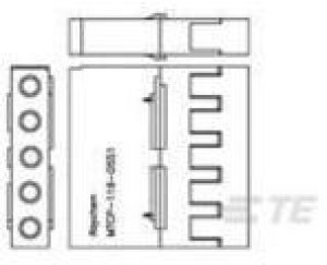 180481-000, Connector Accessories Socket Insert Polyarylene Thermoplastic 180481-000, Connector Accessories Socket Insert Polyarylene Thermoplastic