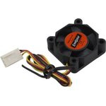 Вентилятор ExeGate EX03010S3P, 30x30x10 мм, Sleeve bearing (подшипник скольжения), 3pin, 9000RPM, 26