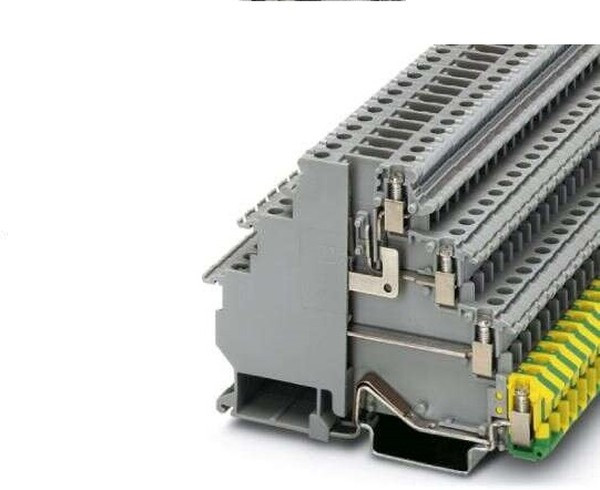 3011067, DIN Rail Terminal Blocks VIOK 1 5-D/TG/D/PE