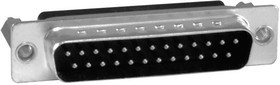 K22X-B25P-NJ, D-Sub Standard Connectors D25 M 318FP- GR BRKT J/S