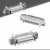 10240-55G3PC, MDR 102 40 Way Right Angle Through Hole D-sub Connector Socket, 1.27mm Pitch