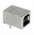 MX-67068-8010, Разъем: USB B; PIN: 4; THT; угловой 90°; Покрытие: gold flash