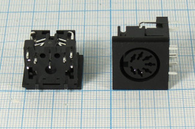 Разъем DIN 7HP розетка, на блок, MDC-0036 Разъем DIN 7HP розетка, на блок, MDC-0036