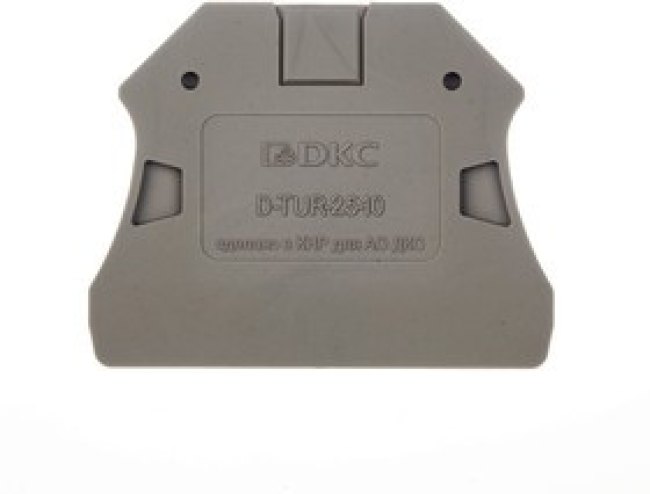 Изолятор торцевой для клемм TUR-2.5...10 DKC D-TUR-2.5-10