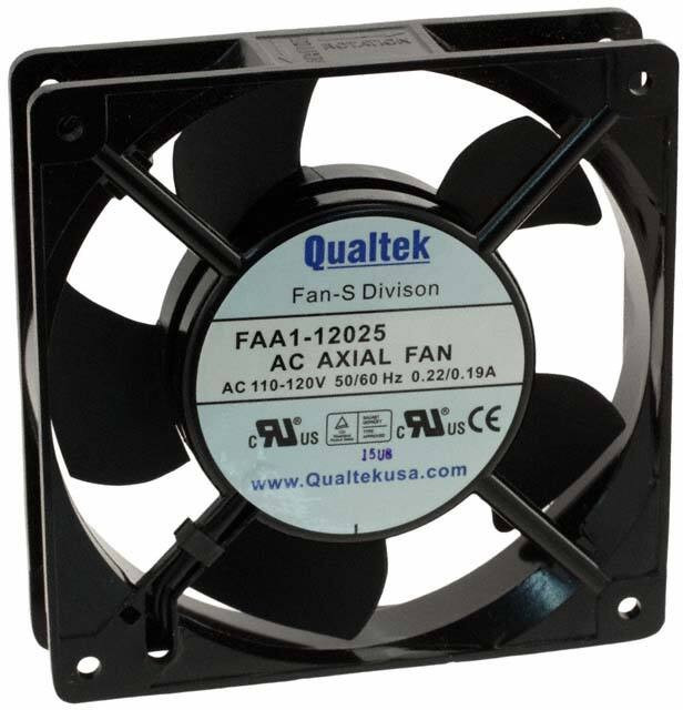 FAA1-12025NBMW31, AC Fans AC FAN 120x25mm Ball 115VAC WIRE FAA1-12025NBMW31, AC Fans AC FAN 120x25mm Ball 115VAC WIRE