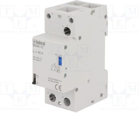 BI240-1C/230VAC, Реле: установочное, бистабильное, SPDT, Uобмотки: 230ВAC, 40А, IP20