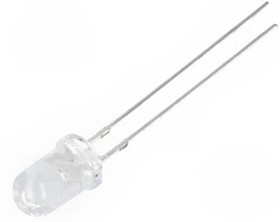 OSV4YL5111A, LED; 5mm; violet; 15°; Front: convex; 3?3.8V; Pitch: 2.54mm