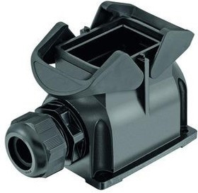 19411060232, Han Eco Heavy Duty Power Connector Hood, M32 Thread 19411060232, Han Eco Heavy Duty Power Connector Hood, M32 Thread