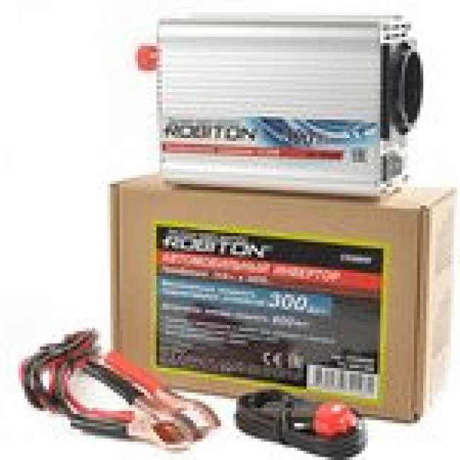 ROBITON CN300W 300W, Инвертор 12V-220V