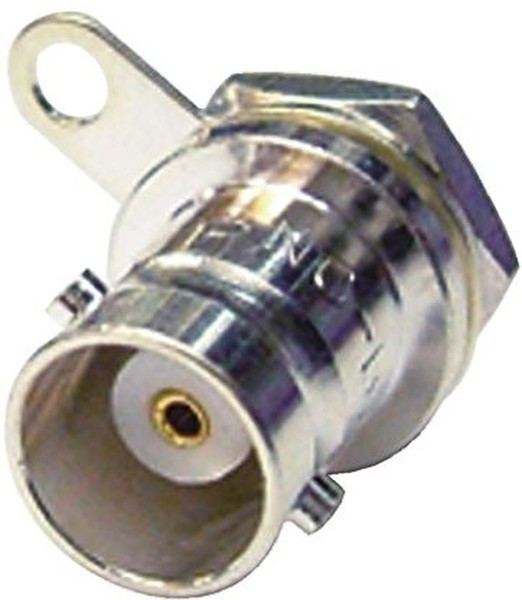 BNC123-BR4, 50 Straight Panel Mount, BNC Connector Bulkhead Fitting, jack