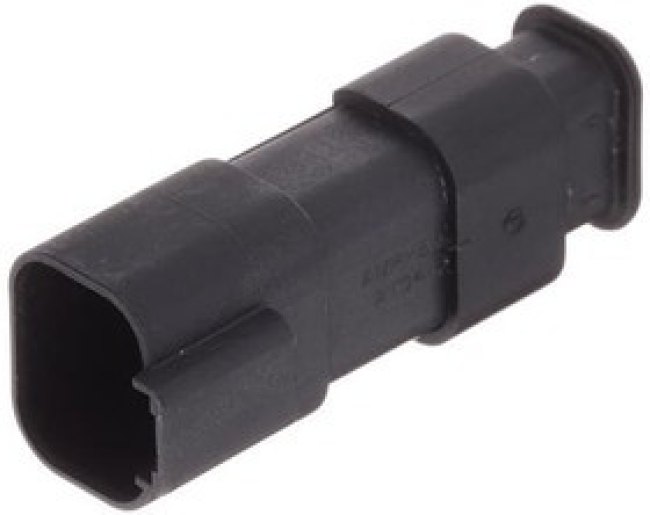 AT04-4P-SR02BLK, Automotive Connectors Recpt 4-Way RD Seal Strain Relief Black