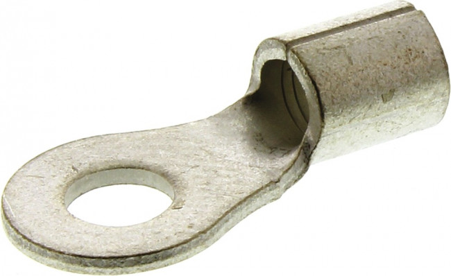 32994, Наконечник: кольцевой, M4, 3-6мм2, обжим, на провод, неизолированный, луженые