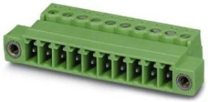 1858031, Pluggable Terminal Blocks 2 Pos 3.81mm Invert Plug 28-16AWG Screw