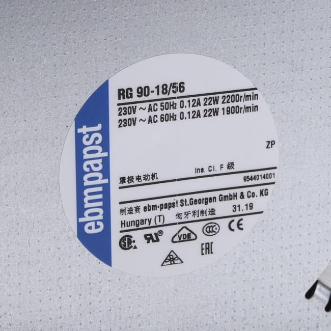 Вентилятор Ebmpapst RG90-18/56 AC