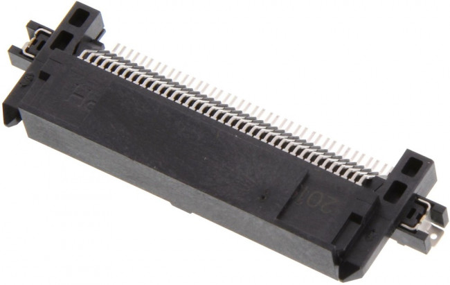 PSASF2130311TR, PCI Express / PCI Connectors SAS PCIe 12G connector 68pin socket Right Angle reverse Surface Mount