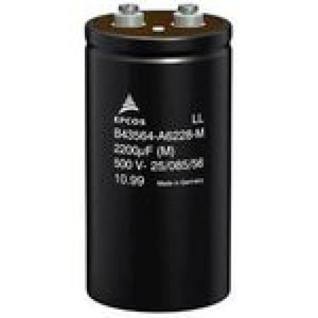 ECAP (К50-35), 33000 мкФ, 40 В, 105°C, 51.6 × 80.7, Screw Terminals (под винт), B41560A7339M000, Кон ECAP (К50-35), 33000 мкФ, 40 В, 105°C, 51.6 × 80.7, Screw Terminals (под винт), B41560A7339M000, Кон