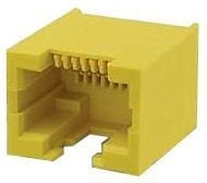 RJLSE-63061-01T2, Modular Connectors / Ethernet Connectors 6P 1 Port RJ11 SMT Black Housing RJLSE-63061-01T2, Modular Connectors / Ethernet Connectors 6P 1 Port RJ11 SMT Black Housing