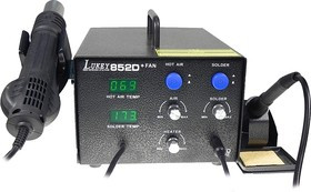Паяльная станция LUKEY 852D+FAN