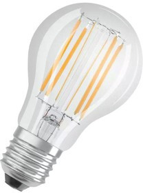 4058075287501, LED Light Bulb, Прозрачная GLS, E27, Теплый Белый, 2700 K, Без Затемнения, 300°