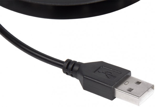 LED лента с USB коннектором 5 В, 8 мм, IP65, SMD 2835, 60 LED/m, цвет свечения желтый 141-382