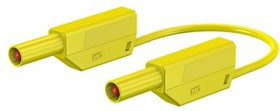 28.0124-050-24, Test lead, 32A, 600 a 1000V, Yellow, 50cm Lead Length 28.0124-050-24, Test lead, 32A, 600 a 1000V, Yellow, 50cm Lead Length
