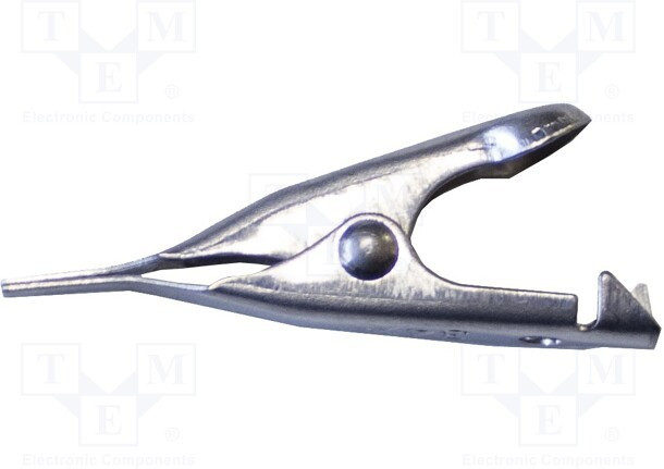 BU-34, Зажим "крокодил", 5А, Диап.захвата макс.5,6мм, Длина 28мм BU-34, Зажим "крокодил", 5А, Диап.захвата макс.5,6мм, Длина 28мм