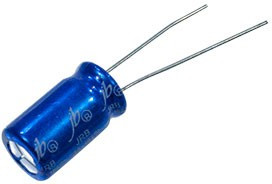 JRB1A102M0350080014, конденсатор электролитический 1000мкФ 10В 105C 8*14 (К50-35)