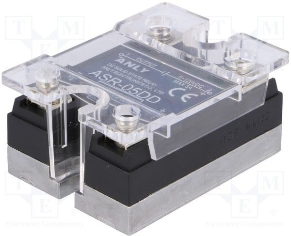 ASR-05DD, Реле: полупроводниковое, Uупр: 3-32ВDC, 5А, 3-60ВDC, Серия: ASR ASR-05DD, Реле: полупроводниковое, Uупр: 3-32ВDC, 5А, 3-60ВDC, Серия: ASR