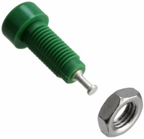 105-0604-001, Test Plugs &amp; Test Jacks TIP JACK GREEN