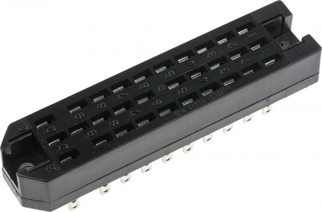 C42334A44A6, RP622 30 Way, Straight Rectangular Connector, Socket