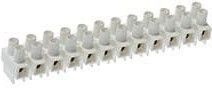 39100-2005, Barrier Terminal Blocks TERM STRIP 10MM HIGH PROF 5 CIR WHT