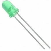 4305H5, Standard LEDs - Through Hole GREEN TRANSPARENT