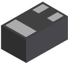2DC4617QLP-7, 50V 400mW 100mA NPN DFN3(1x0.6) Bipolar Transistors BJT ROHS