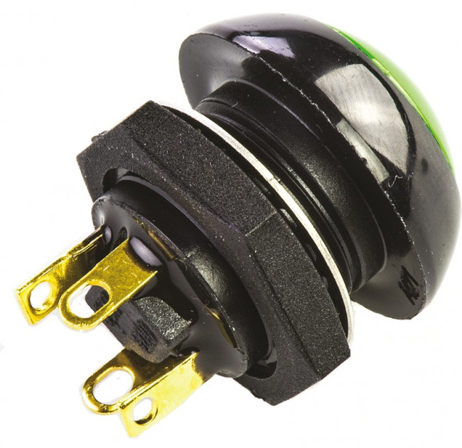 P9-113125, Push Button Switch, Momentary, Panel Mount, DPDT, 28V dc P9-113125, Push Button Switch, Momentary, Panel Mount, DPDT, 28V dc