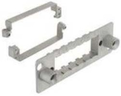 09140241716, Heavy Duty Power Connectors Metal docking frame 6 modules A..F