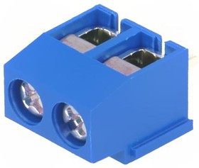 ETB11020B000Z, Зажимная рейка для печатных плат, угловой 90°, 5мм, на PCB, 8А