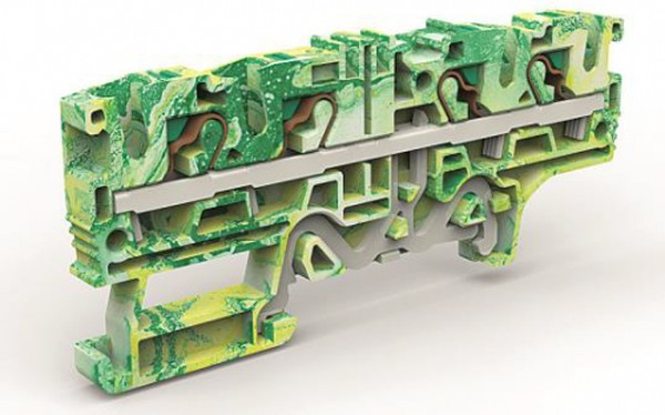 Клемма заземления 4 точки подключения на 4кв.мм DKC ZEFCE420