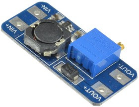 MT3608 DC-DC module, DC-DC преобразователь, повышающий, Uвх=2...24В, Uвых= до 28В, Iвых(max)=2А MT3608 DC-DC module, DC-DC преобразователь, повышающий, Uвх=2...24В, Uвых= до 28В, Iвых(max)=2А