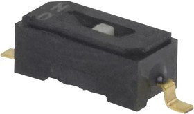 CHS-06B, DIP SWITCH, 6POS, SPST, SLIDE, SMD