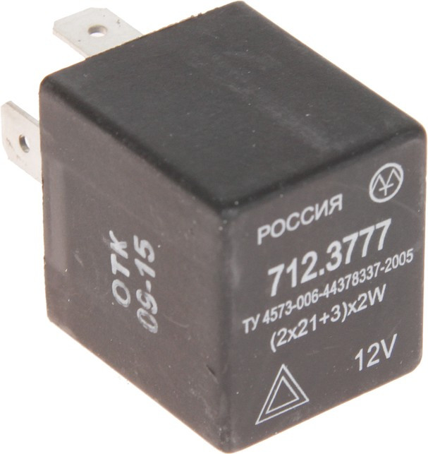712.3777, Реле поворота ВАЗ 2108 Энергомаш (аналог 495.3747)