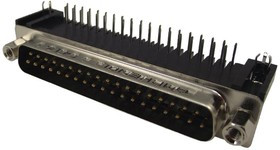 L717SDC37P1ACH4F, D-Sub Standard Connectors 37P Sz C Std Density Pin Screwlock 4-40 L717SDC37P1ACH4F, D-Sub Standard Connectors 37P Sz C Std Density Pin Screwlock 4-40