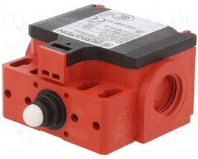 6085153107, Концевой выключатель; NO + NC; 10А; макс.400ВAC; M16; IP65