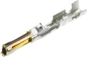 16-02-0088, Crimp Terminal, Female, Gold, 24 ... 22AWG
