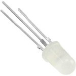 L-799EGW, Светодиод красный/зеленый 50° d=8мм 80/50мКд 625/568нМ