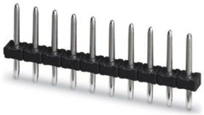 1945164, Conn Unshrouded Header M 9 POS 3.5mm Solder ST Thru-Hole 1945164, Conn Unshrouded Header M 9 POS 3.5mm Solder ST Thru-Hole