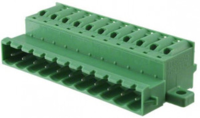 1808815, Pluggable Terminal Blocks 11 Pos 5.08mm Invert Plug 24-12AWG Sprin 1808815, Pluggable Terminal Blocks 11 Pos 5.08mm Invert Plug 24-12AWG Sprin
