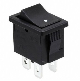 CWSB21AA3F, Rocker Switches MINIATURE ROCKER SNAP-IN