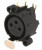NTR-NC3FAH2, Гнездо, XLR, "мама", PIN: 3, угловой 90°, с кнопкой, THT, черный, 6А NTR-NC3FAH2, Гнездо, XLR, "мама", PIN: 3, угловой 90°, с кнопкой, THT, черный, 6А