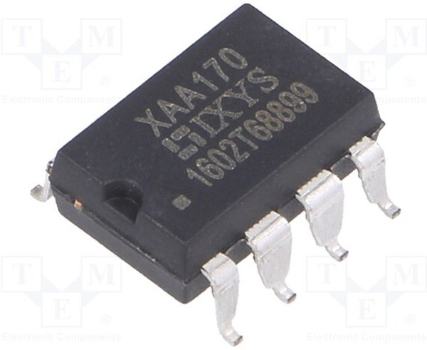 XAA170S, Реле: полупроводниковое; SPST-NO x2; Iупр.макс: 50мА; 100мА; 50Ом XAA170S, Реле: полупроводниковое; SPST-NO x2; Iупр.макс: 50мА; 100мА; 50Ом